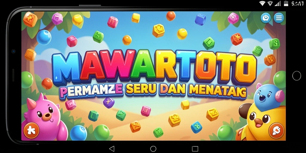 Tangkapan layar utama MAWARTOTO menampilkan gameplay Puzzle yang menarik.