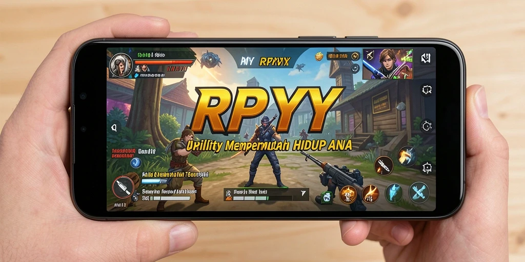 Tampilan antarmuka aplikasi RPYYY yang sederhana dan fungsional.