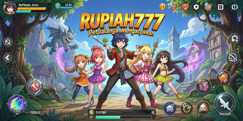Tampilan menakjubkan dari gameplay RUPIAH777 yang penuh aksi.