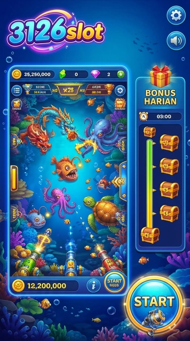 Proses pengunduhan yang aman dan cepat di 3126slot.
